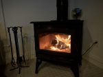 Make use of the fireplace on cooler nights